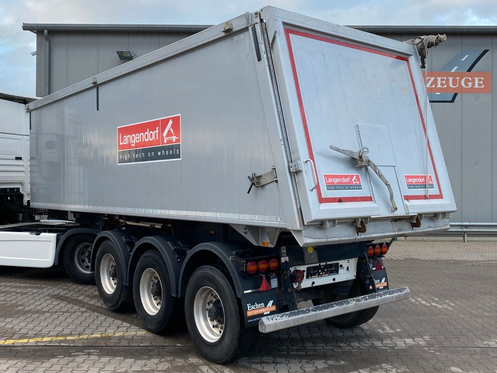 Kipper oplegger Langendorf SKA 24/30 |ALU 34m³*Getreide*Luft-Lift*BPW*Plane