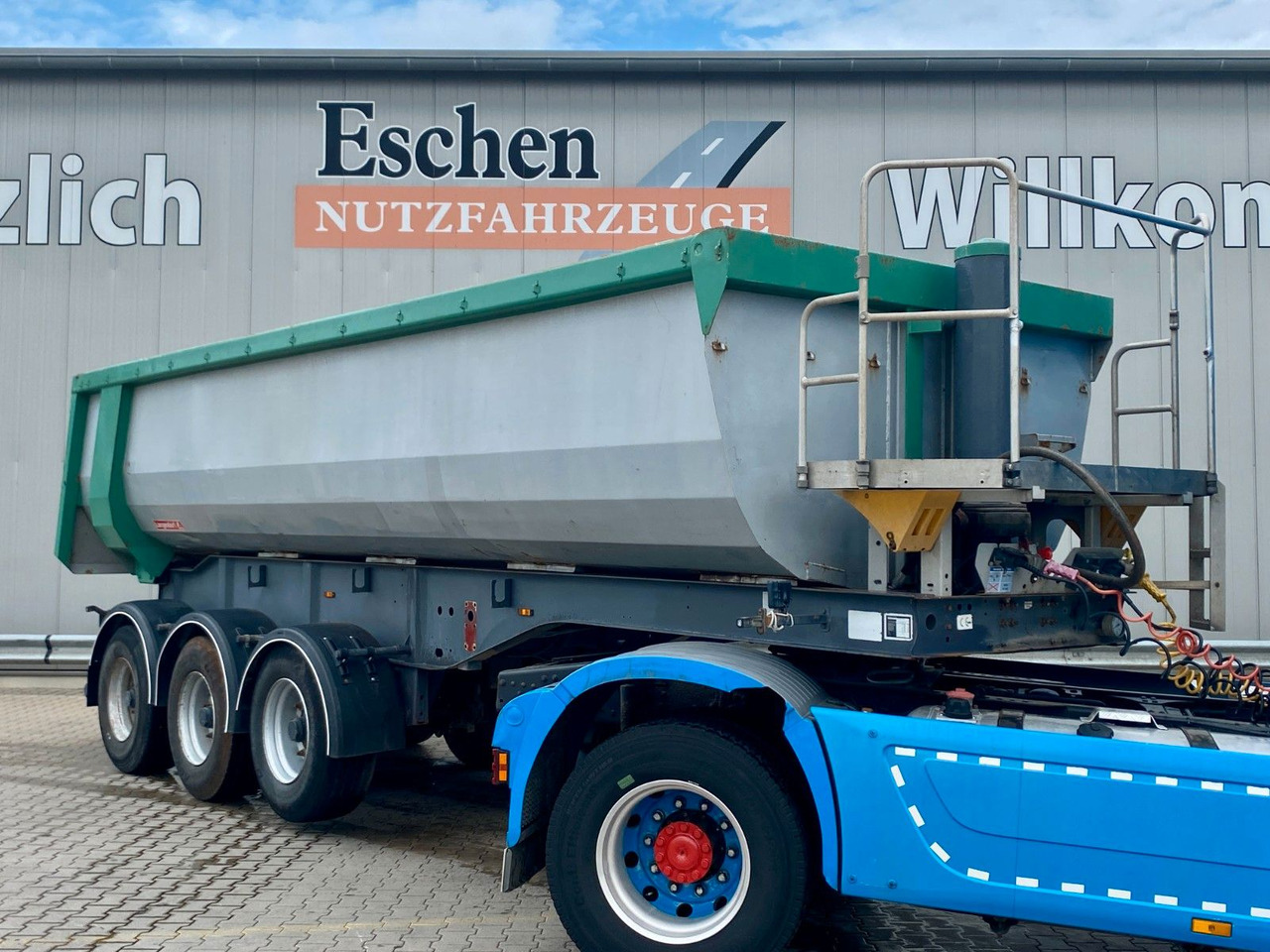 Kipper oplegger Langendorf SKS-HS 24/29 | Stahl 23m³*Luft-Lift*BPW*EBS