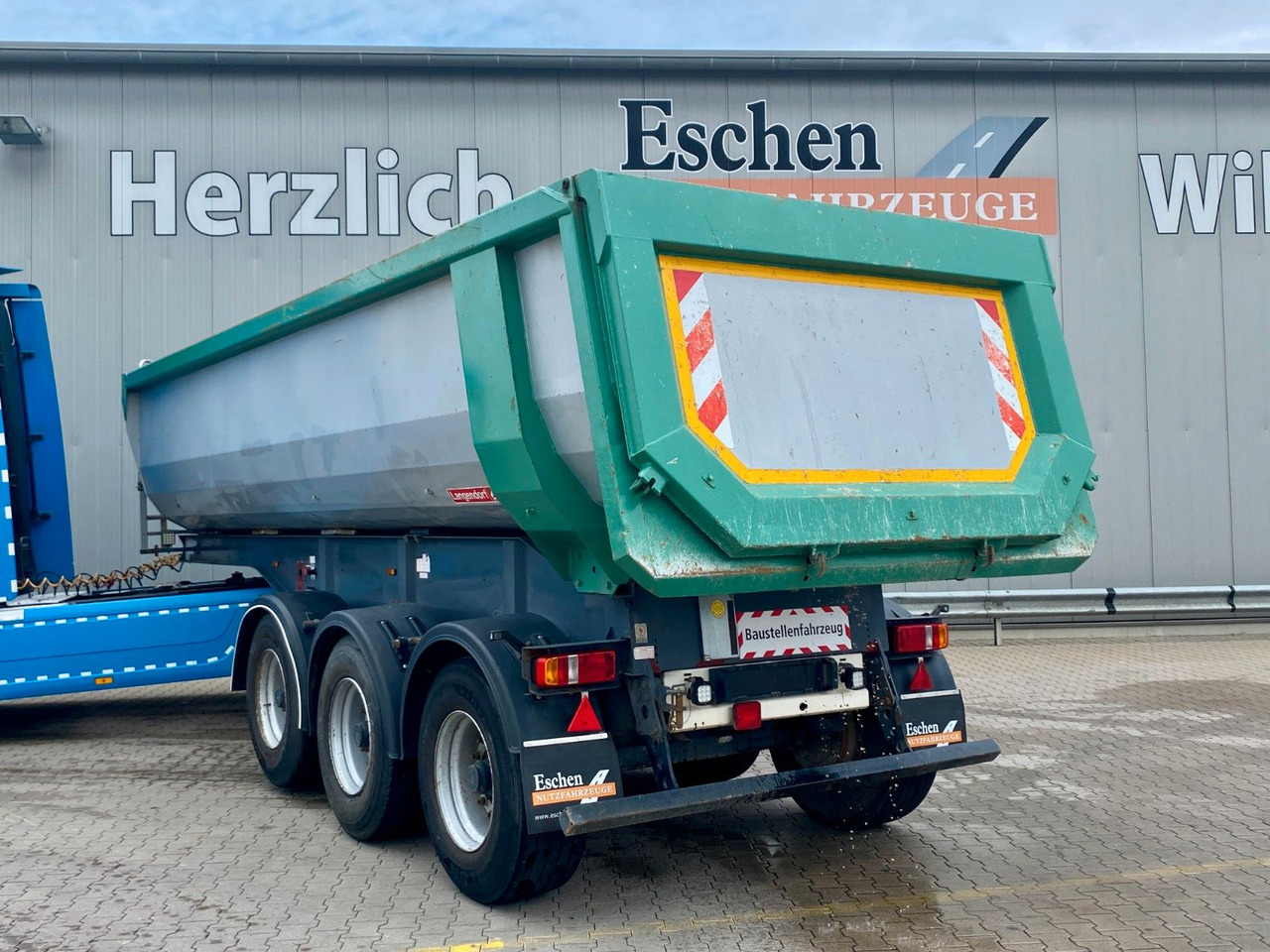 Kipper oplegger Langendorf SKS-HS 24/29 | Stahl 23m³*Luft-Lift*BPW*EBS