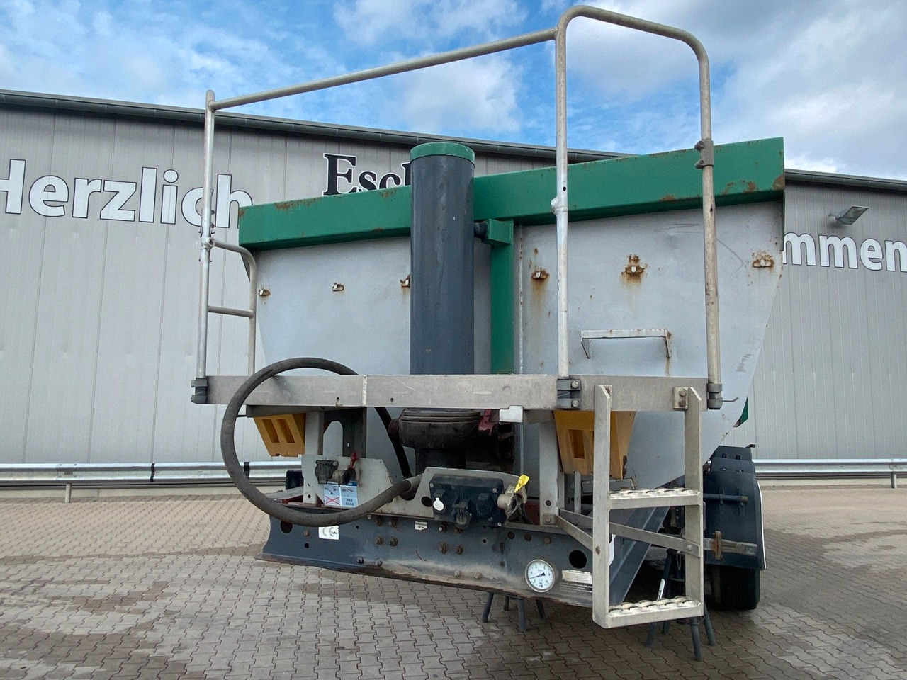 Kipper oplegger Langendorf SKS-HS 24/29 | Stahl 23m³*Luft-Lift*BPW*EBS