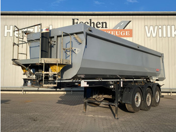 Kipper oplegger Langendorf SKS-HS 24/30 / Stahl-Halbschalenmulde