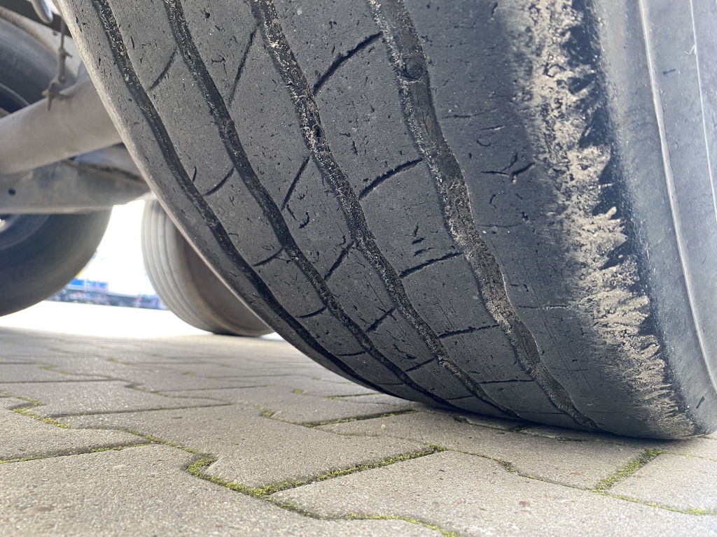 Kipper oplegger Langendorf SKS-HS 24/30 / Stahl-Halbschalenmulde