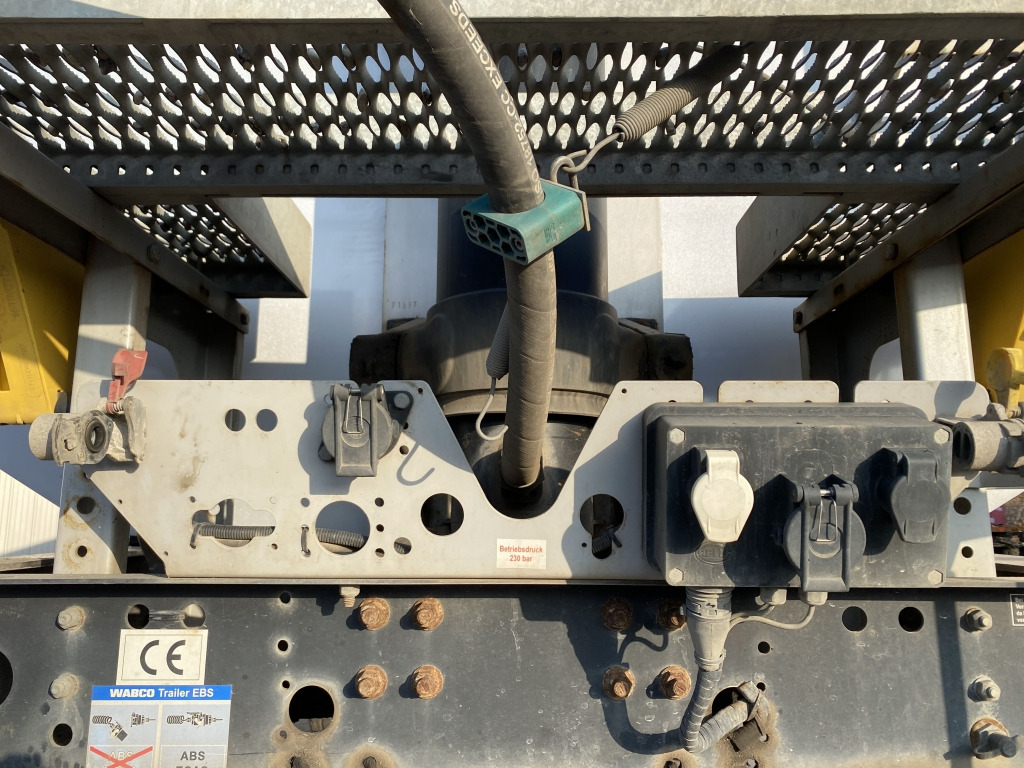 Kipper oplegger Langendorf SKS-HS 24/30 / Stahl-Halbschalenmulde