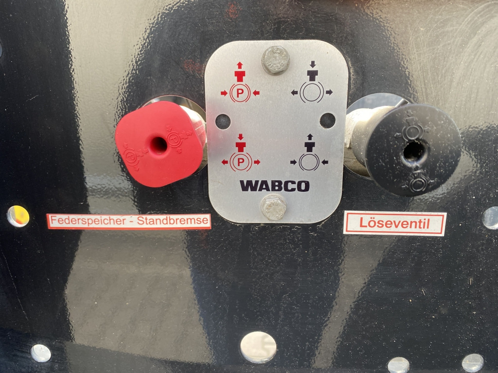 Kipper oplegger Langendorf SKS-HS 24/30 / Stahl-Halbschalenmulde