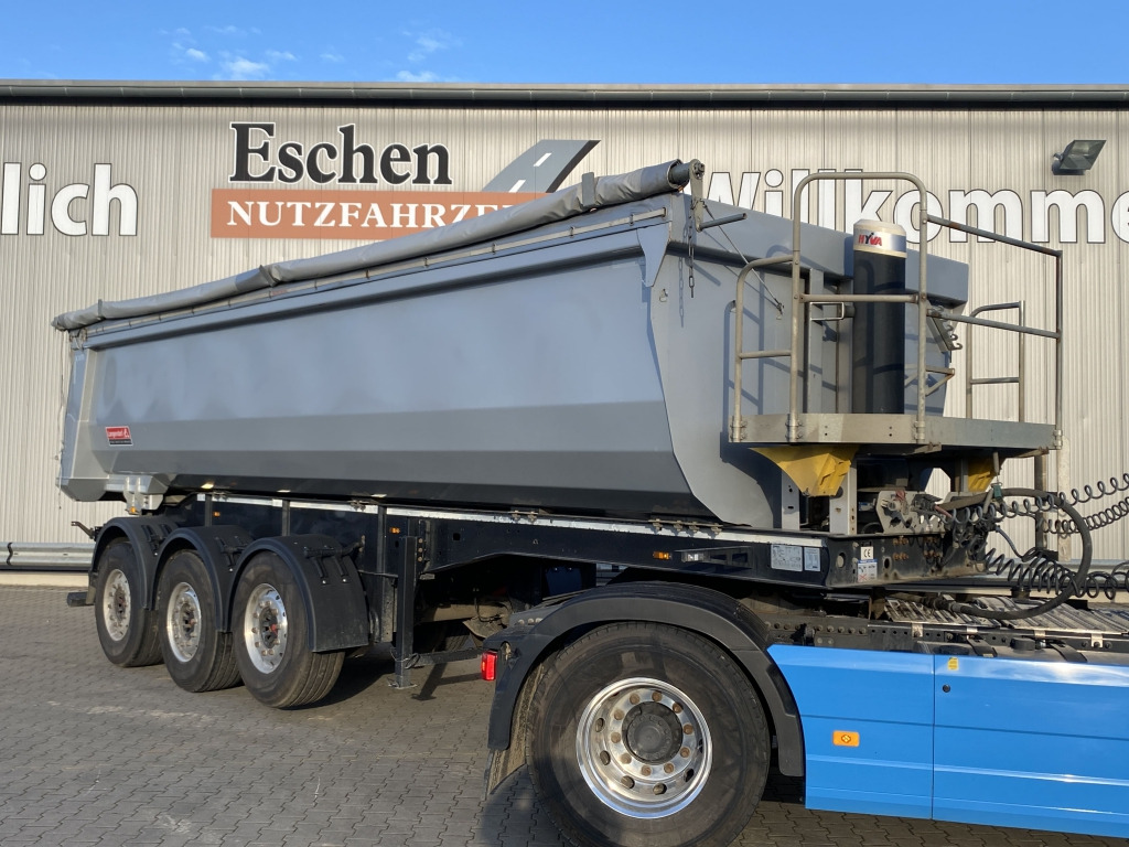 Kipper oplegger Langendorf SKS-HS 24/30 / Stahl-Halbschalenmulde