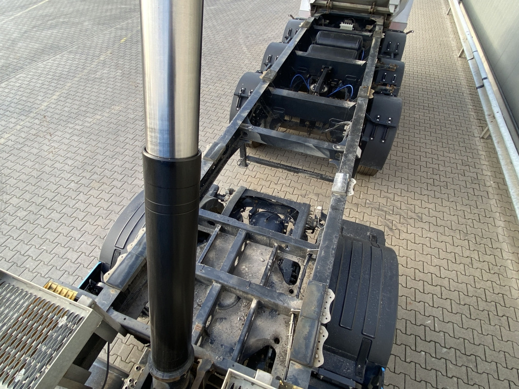 Kipper oplegger Langendorf SKS-HS 24/30 / Stahl-Halbschalenmulde