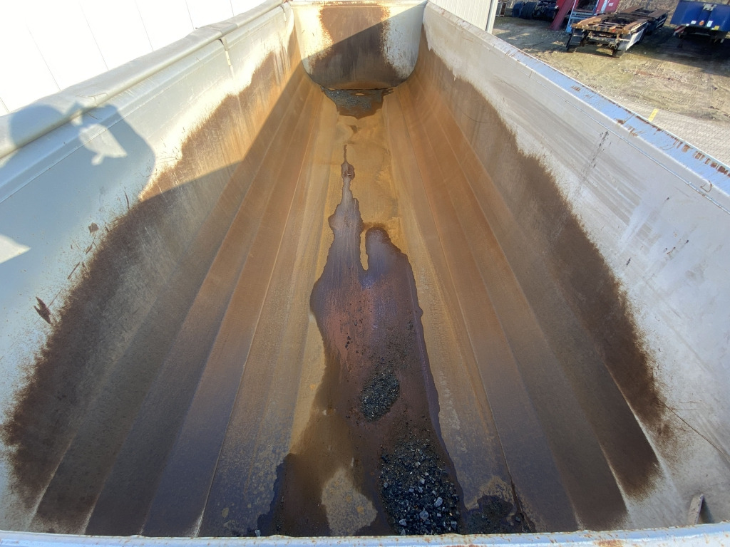 Kipper oplegger Langendorf SKS-HS 24/30 / Stahl-Halbschalenmulde