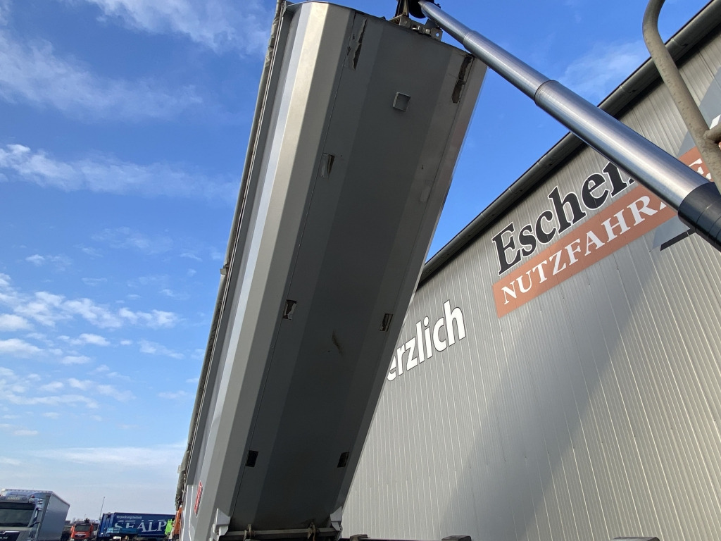 Kipper oplegger Langendorf SKS-HS 24/30 / Stahl-Halbschalenmulde