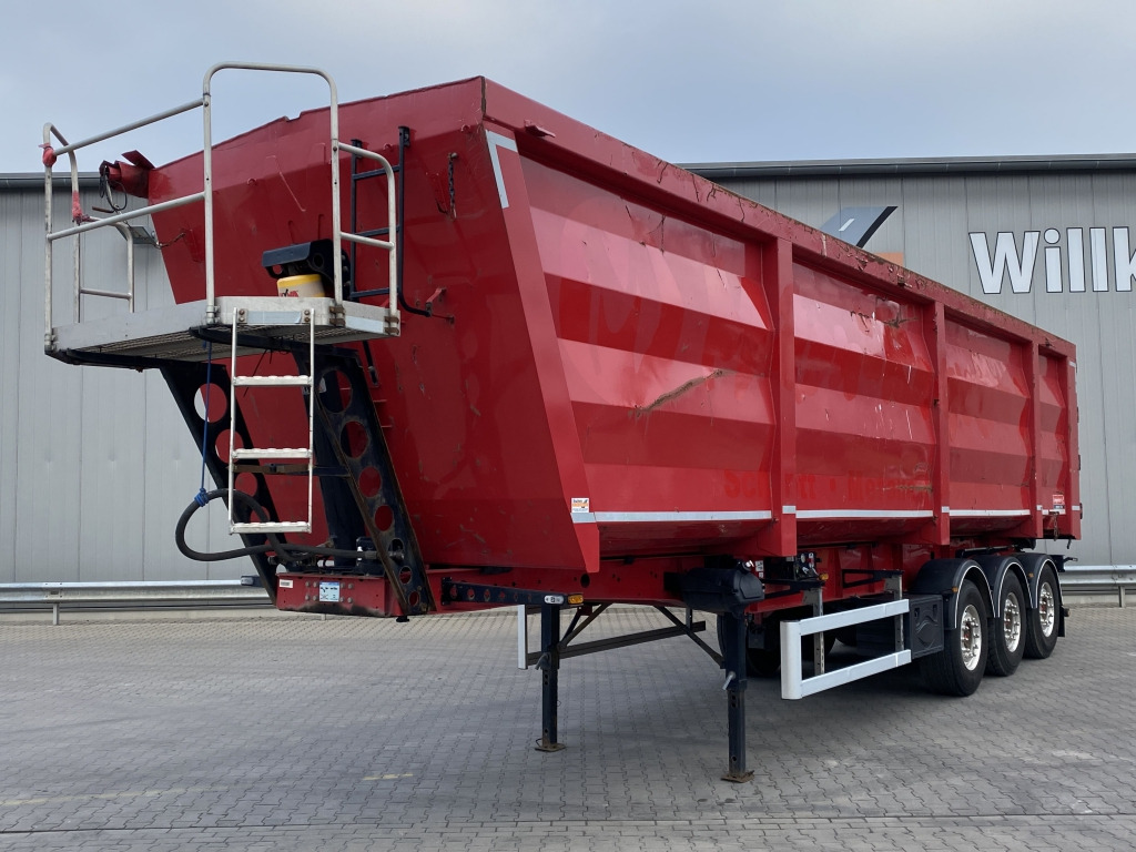 Kipper oplegger Langendorf Stahlmulde