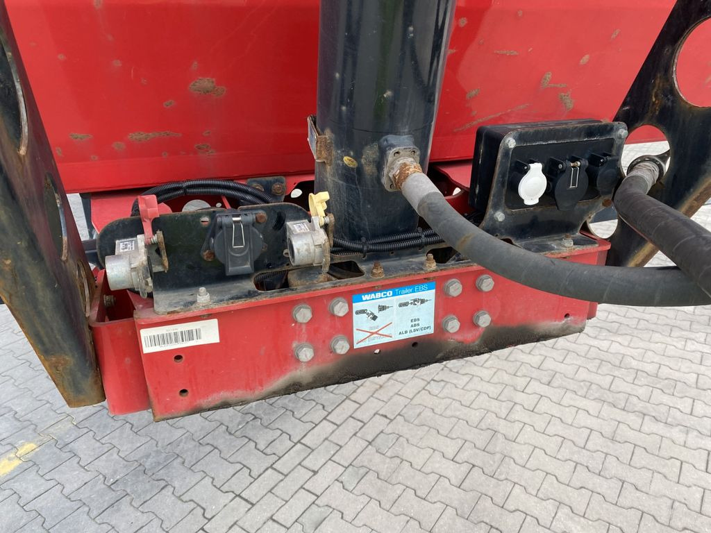 Kipper oplegger Langendorf Stahlmulde 50m³*ALU-Felgen*Portal*1+3 Liftachse