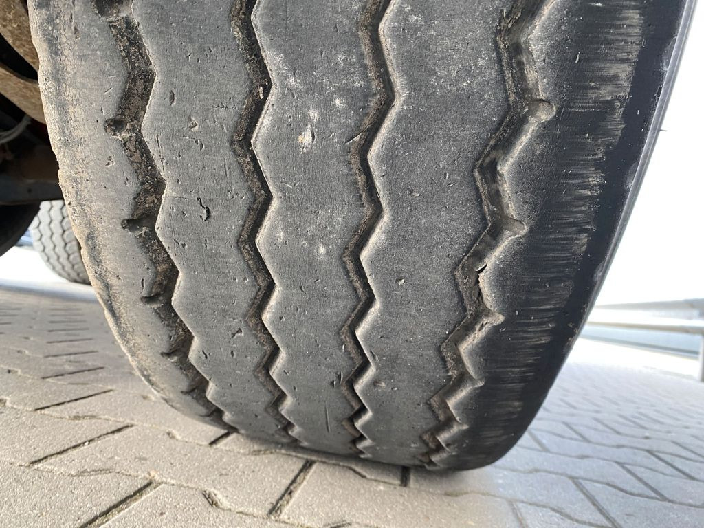 Kipper oplegger Langendorf Stahlmulde 50m³*ALU-Felgen*Portal*1+3 Liftachse