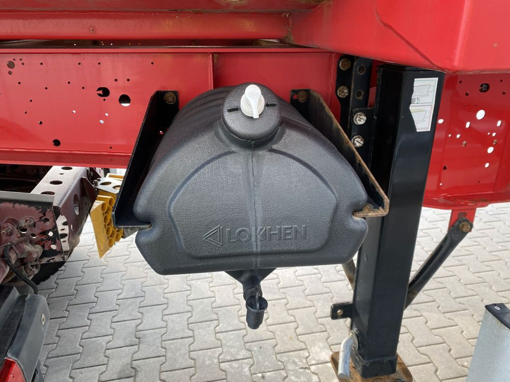Kipper oplegger Langendorf Stahlmulde 50m³*ALU-Felgen*Portal*1+3 Liftachse
