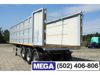 MEGA 50 m³ - Tpper for IRON SCRAP / DOMEX 650 / Doors ! READY ! - Kipper oplegger