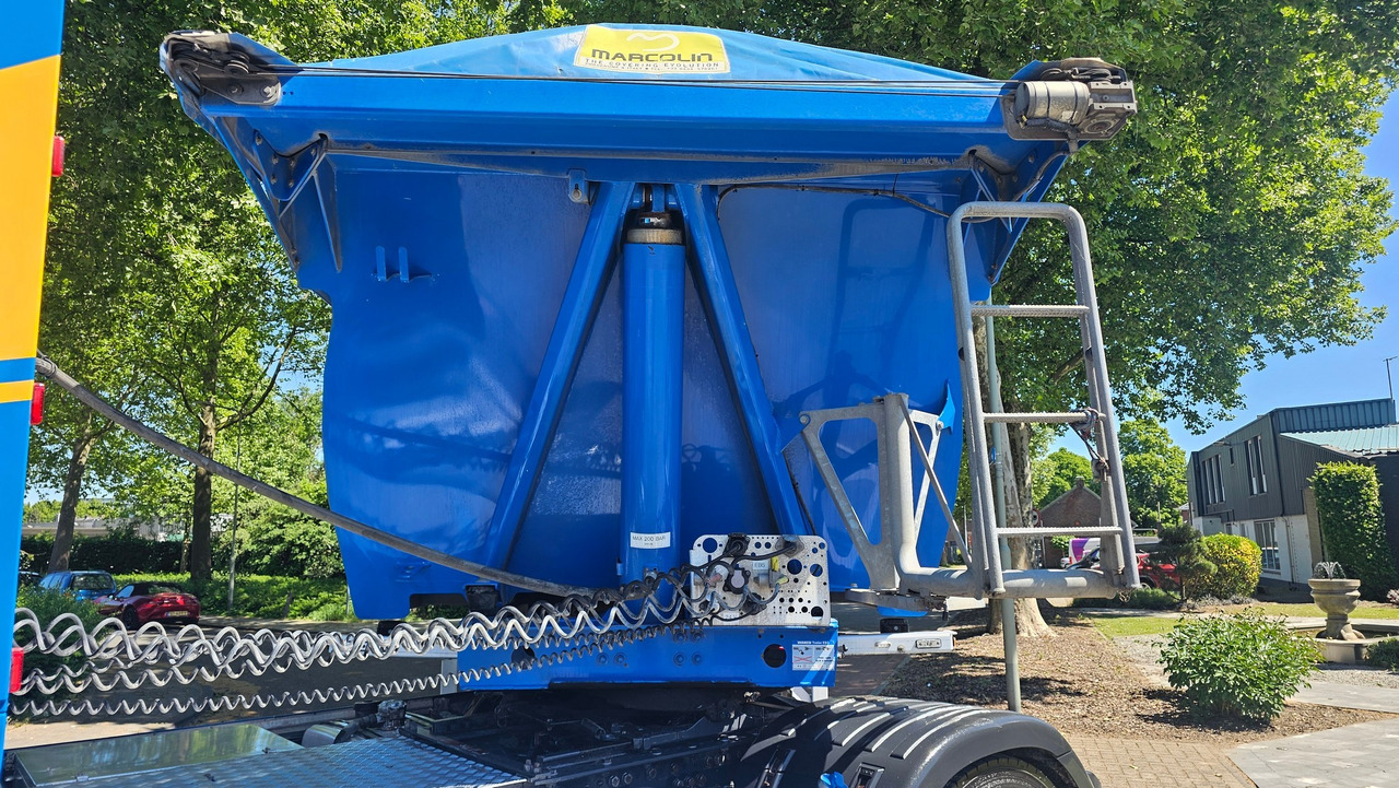 Kipper oplegger MOL Tippertrailer KO225