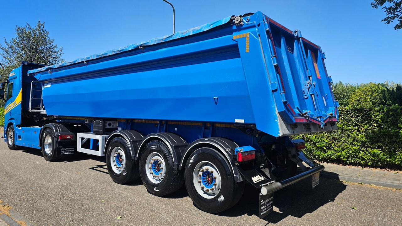 Kipper oplegger MOL Tippertrailer KO225