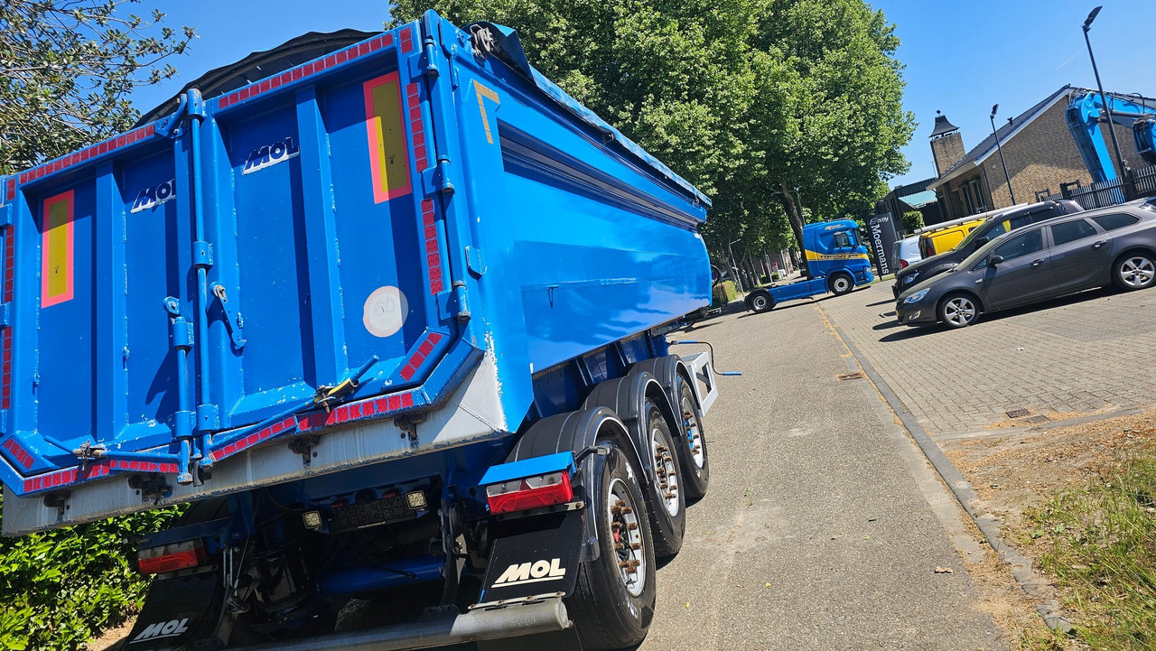 Kipper oplegger MOL Tippertrailer KO225