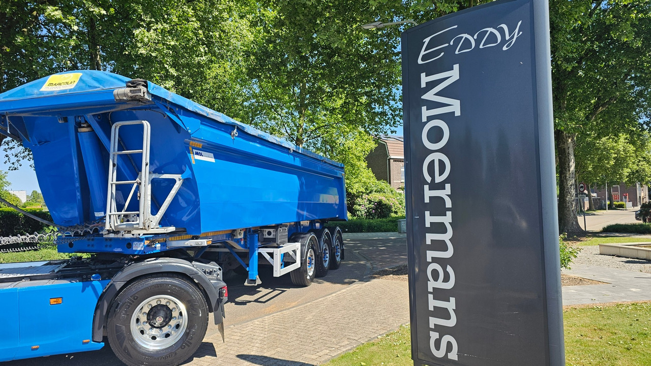 Kipper oplegger MOL Tippertrailer KO225