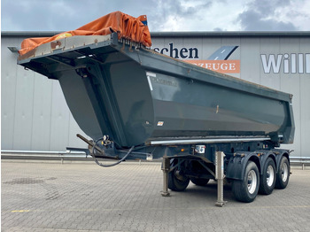 Kipper oplegger Meiller KISA 3 / Stahl-Halbschalenmulde