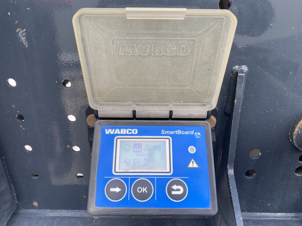 Kipper oplegger Meiller KISA 3 / Stahl-Halbschalenmulde