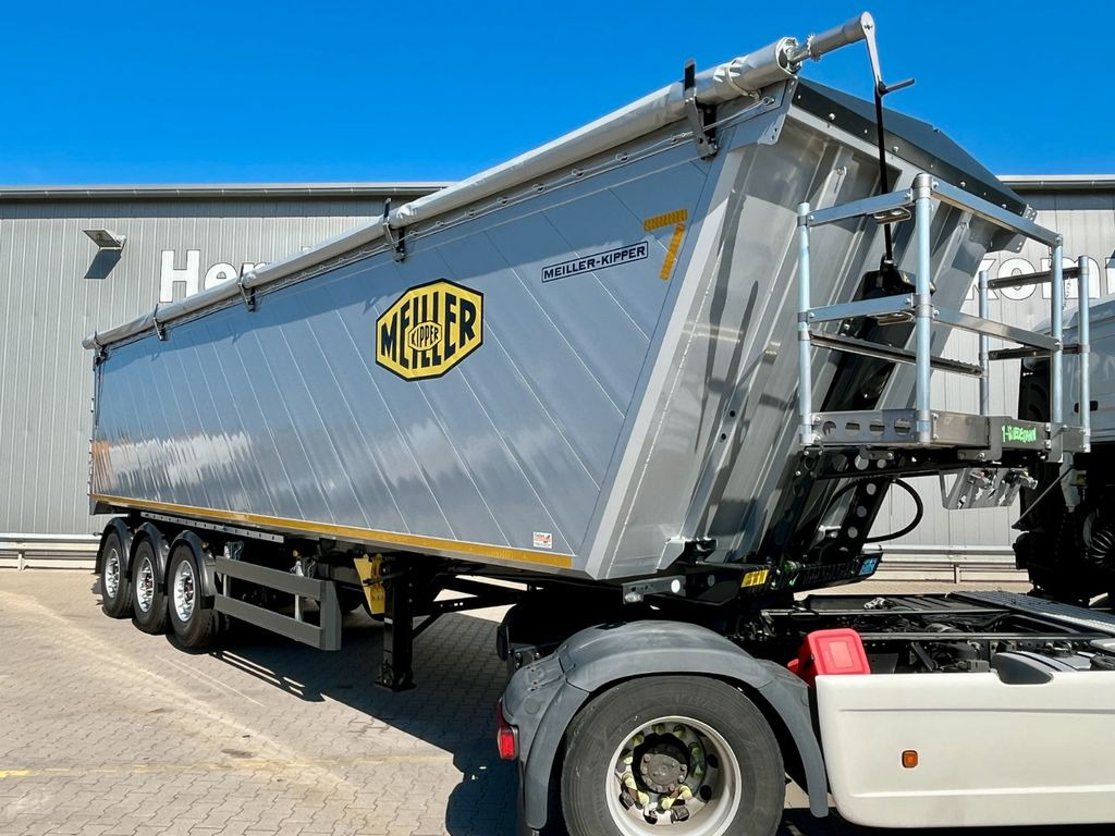 Kipper oplegger Meiller MHKA 45/3 Getreide 49m³ ALU*7mm Boden*Lift*Plane