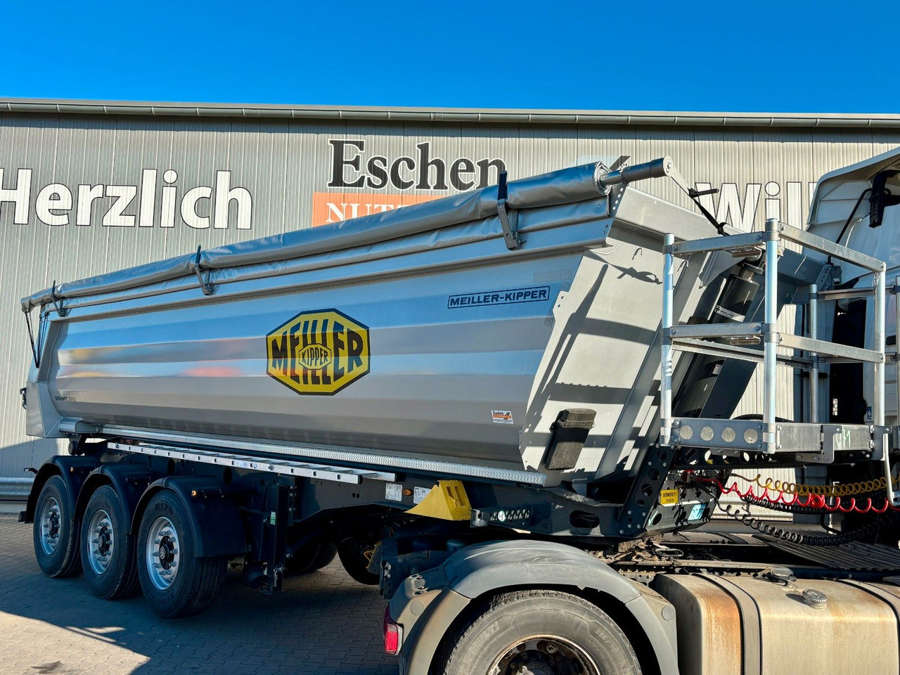 Kipper oplegger Meiller MHPS 44.3-N | NEW*Grandload*Stahl 25m³*Luft-Lift