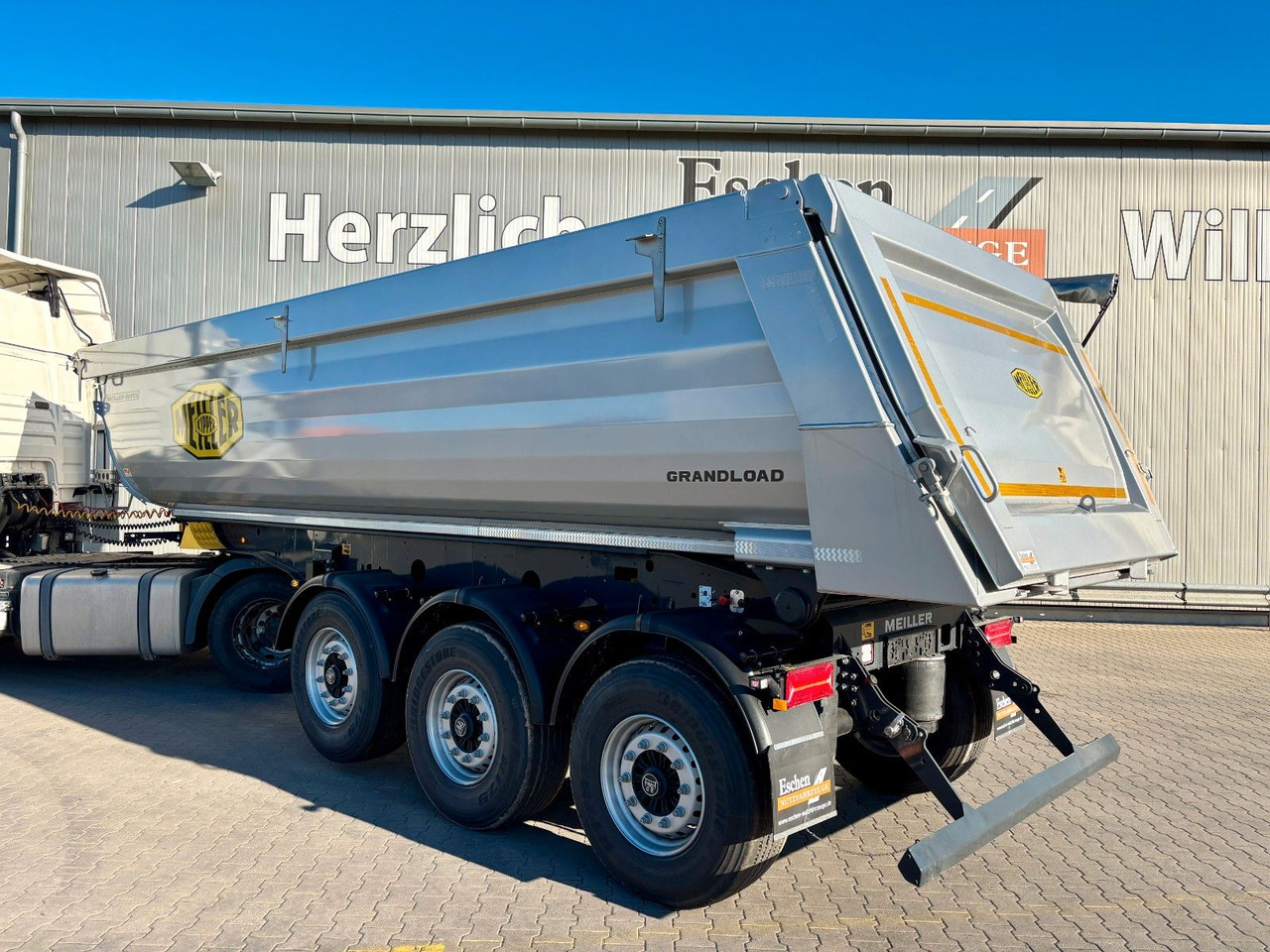 Kipper oplegger Meiller MHPS 44.3-N | NEW*Grandload*Stahl 25m³*Luft-Lift