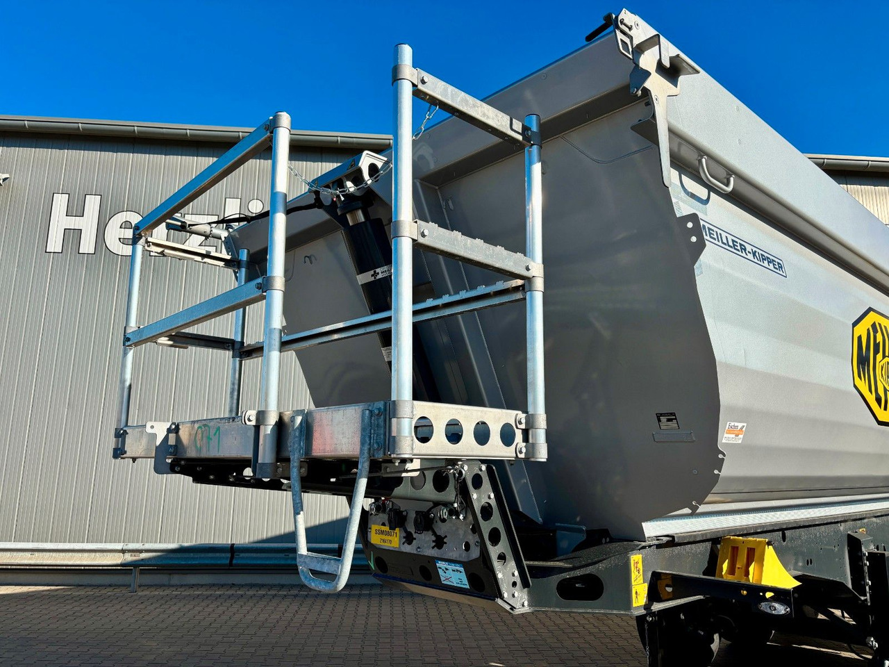 Kipper oplegger Meiller MHPS 44.3-N | NEW*Grandload*Stahl 25m³*Luft-Lift