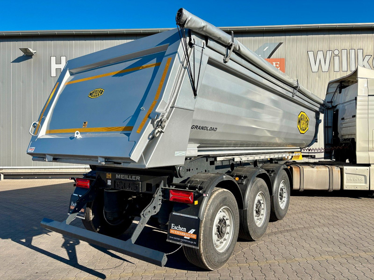 Kipper oplegger Meiller MHPS 44.3-N | NEW*Grandload*Stahl 25m³*Luft-Lift
