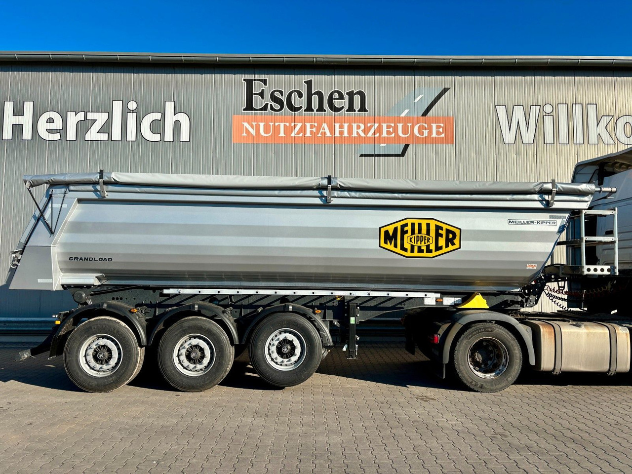 Kipper oplegger Meiller MHPS 44.3-N | NEW*Grandload*Stahl 25m³*Luft-Lift