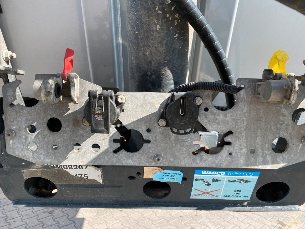 Kipper oplegger Meiller MHPS 44.3-N | Stahl 24m³*Luft-Lift*Rollplane*SAF