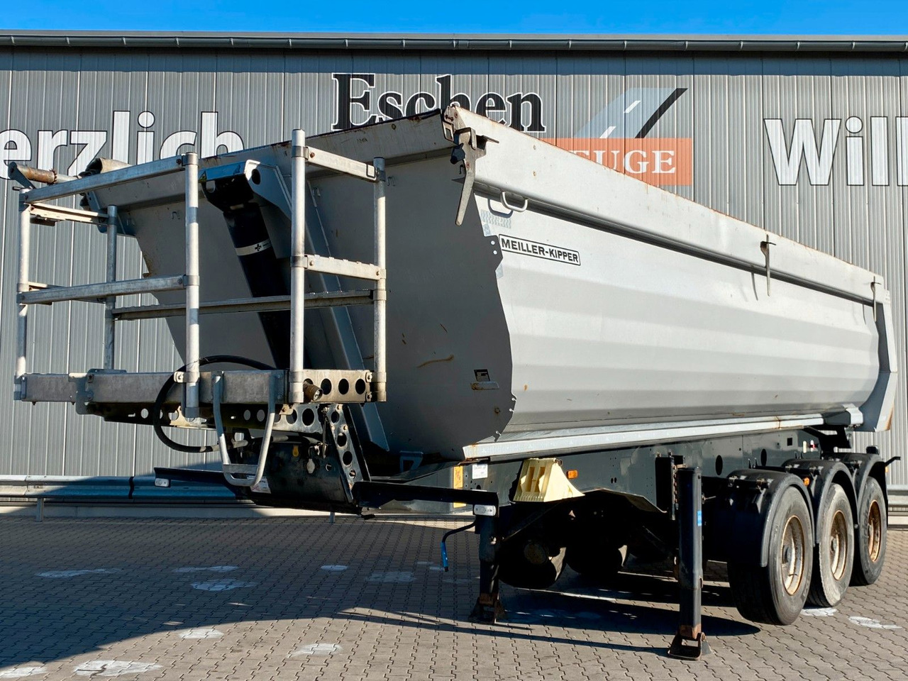 Kipper oplegger Meiller MHPS 44/3-S | Stahl 25m³*Luft-Lift*Plane*EBS*BPW