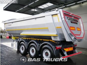 OZSAN BE Registration 24m3 Stahlkipper 2x SAF Liftachse WABCO - Kipper oplegger