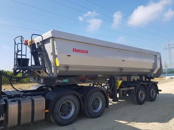 Kipper oplegger REISCH RHKS-2-SR07 Stahl 24m³ Mietkauf möglich