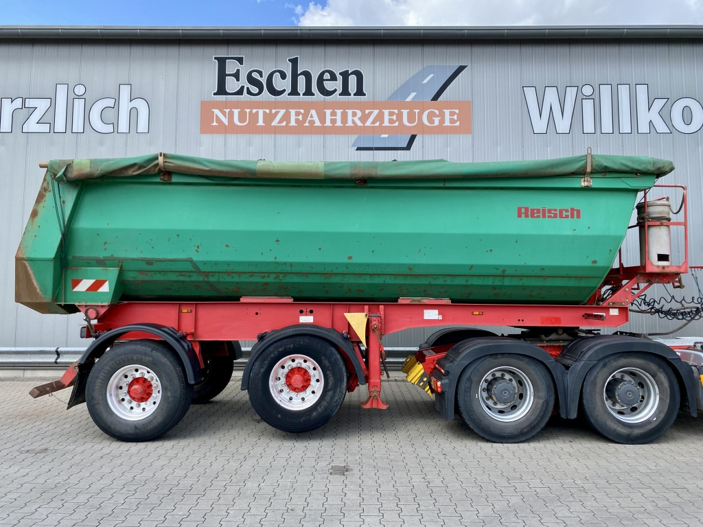 Kipper oplegger Reisch RHKS-31/20 SSL / Stahl-Halbschalenmulde