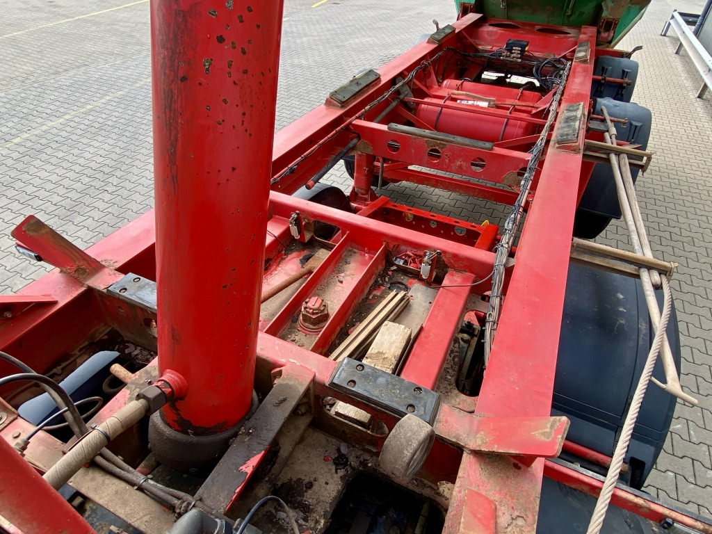 Kipper oplegger Reisch RHKS-31/20 SSL / Stahl-Halbschalenmulde