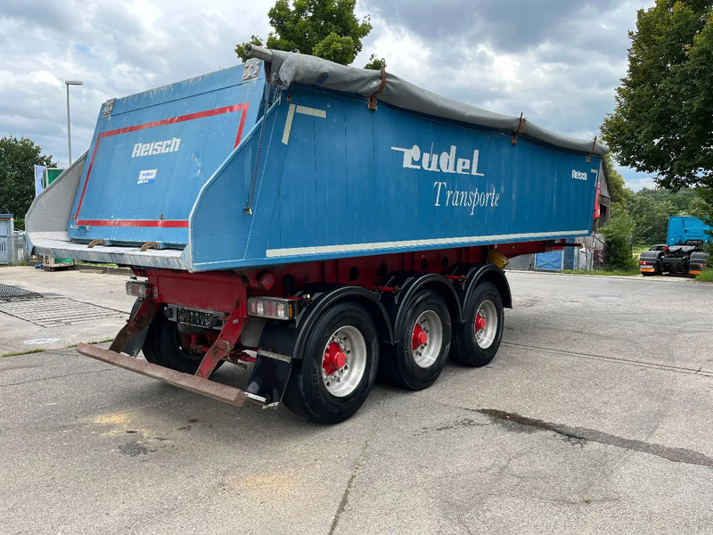 Kipper oplegger Reisch RHKS-35/ 24m³ *Kipp-/Alukastenmulde*Plane*ALCOA*