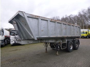 Kipper oplegger Robuste Kaiser Tipper trailer steel 24 m3 + tarpaulin