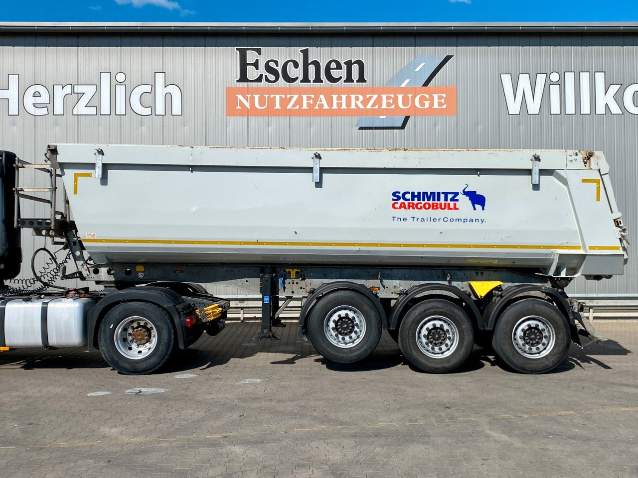 Kipper oplegger Schmitz Cargobull SCB S3D| Stahl 29m³*Luft-Lift*verzinkt*Rollplane