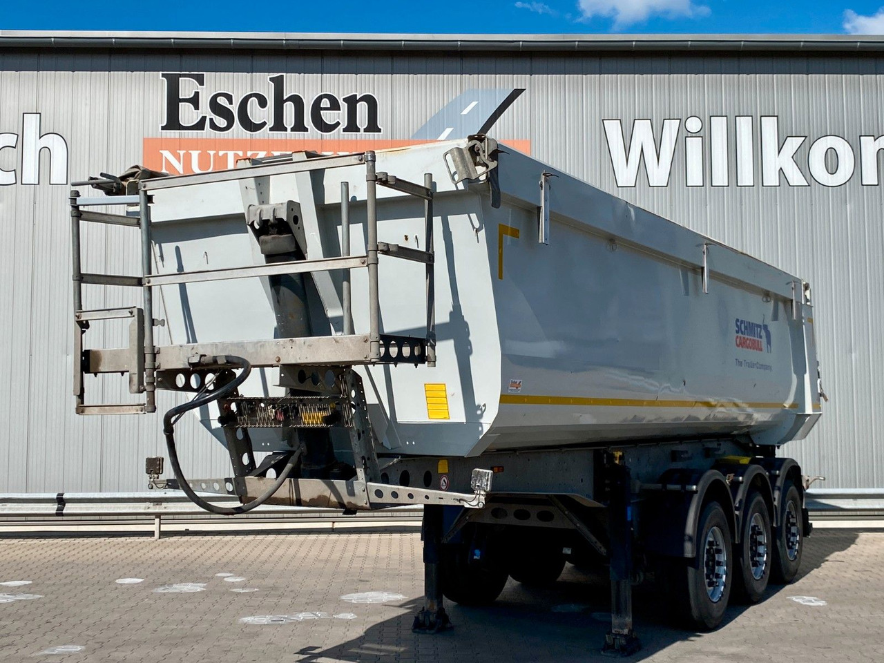 Kipper oplegger Schmitz Cargobull SCB S3D| Stahl 29m³*Luft-Lift*verzinkt*Rollplane