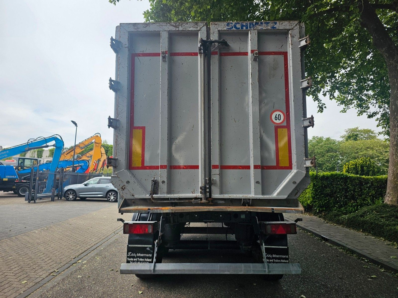 Kipper oplegger Schmitz Cargobull SGF*S3 Hardox Mude 55 m3