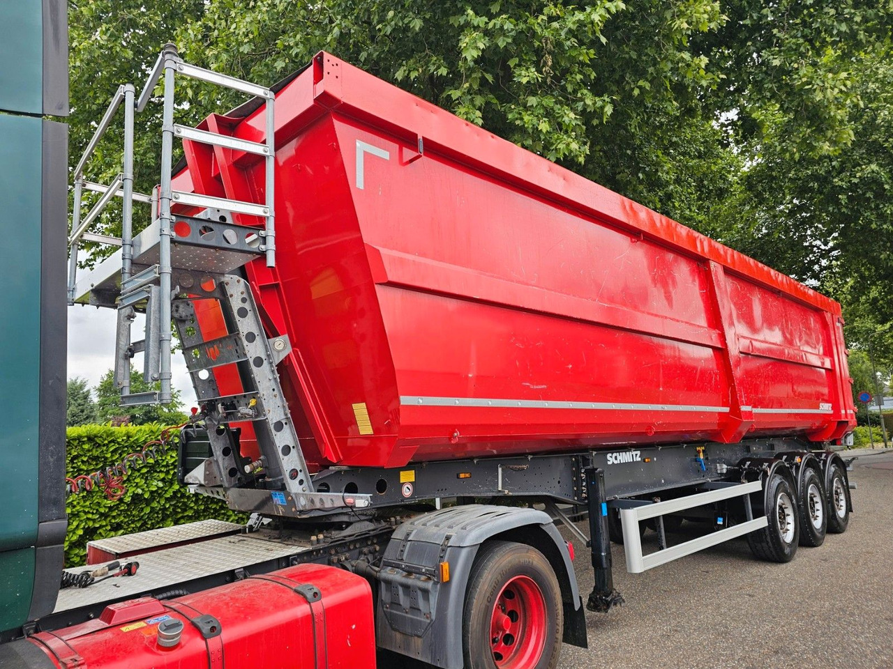 Kipper oplegger Schmitz Cargobull SGF*S3 Hardox Mulde 55 m3