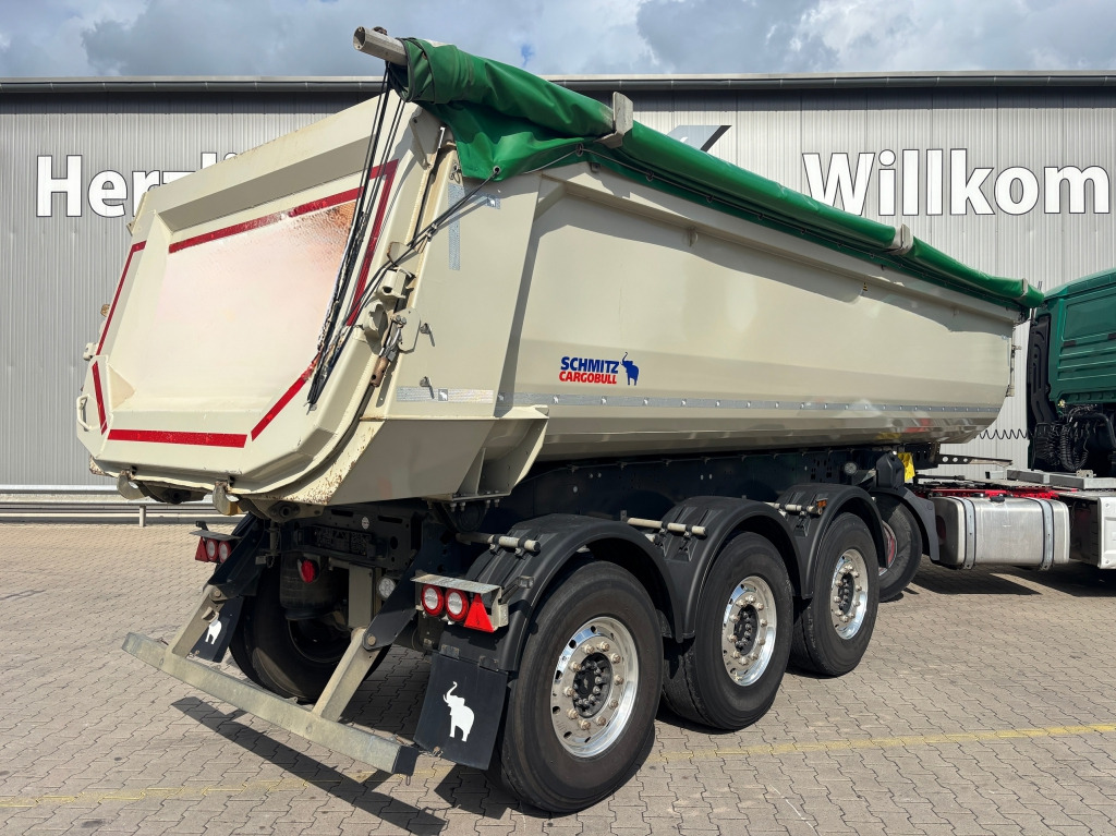 Kipper oplegger Schmitz SCB S3D / Stahl-Halbschalenmulde