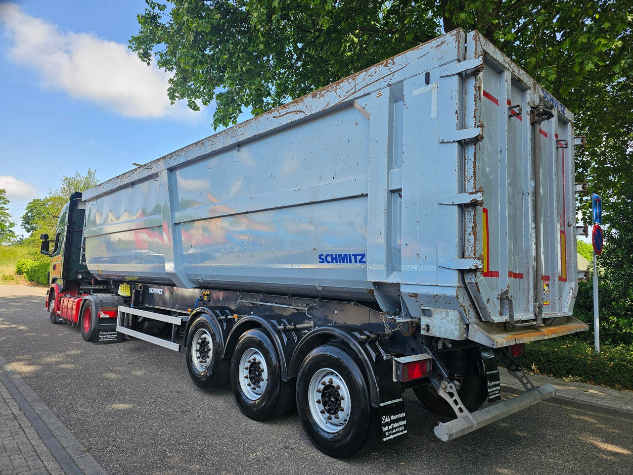 Kipper oplegger Schmitz SGF-S3 Scraptipper 55 M3