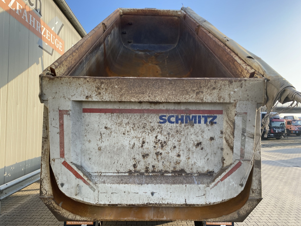 Kipper oplegger Schmitz SGF-S3 Stahl-Halbschalenmulde