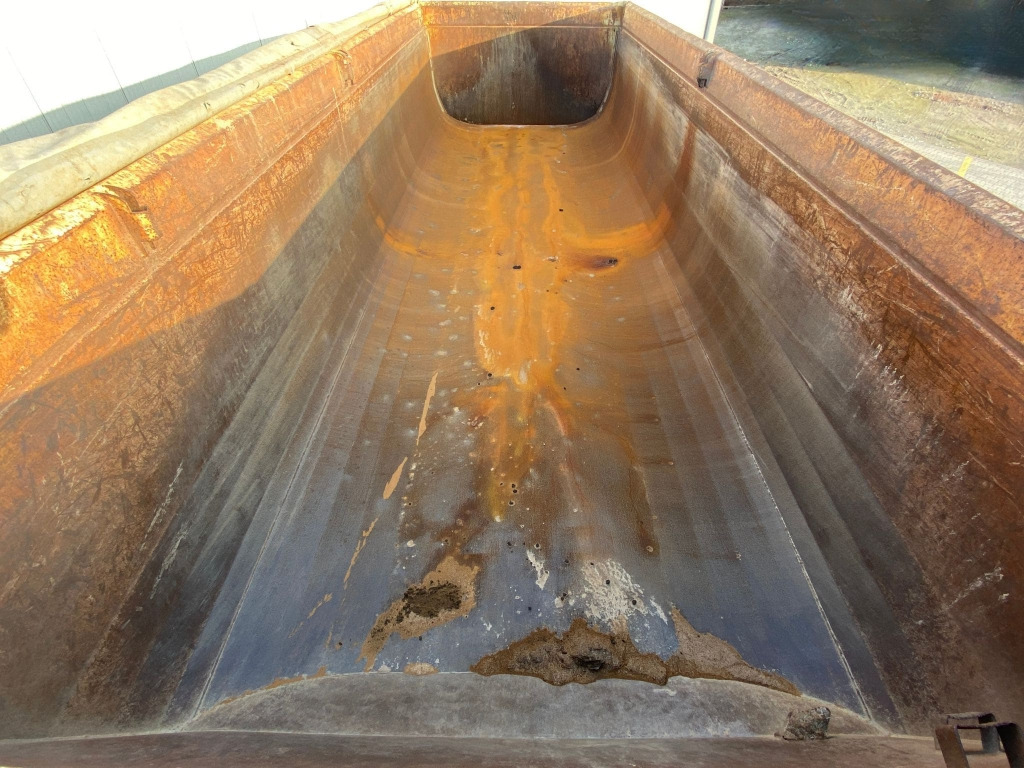 Kipper oplegger Schmitz SGF-S3 Stahl-Halbschalenmulde