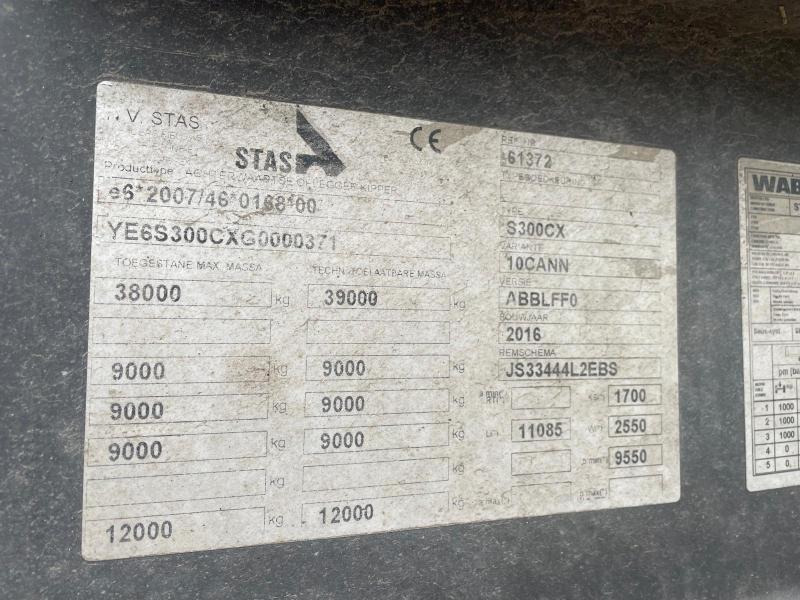 Kipper oplegger Stas