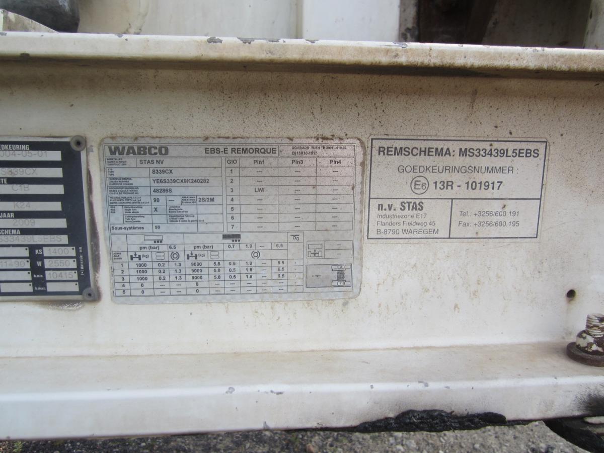 Kipper oplegger Stas