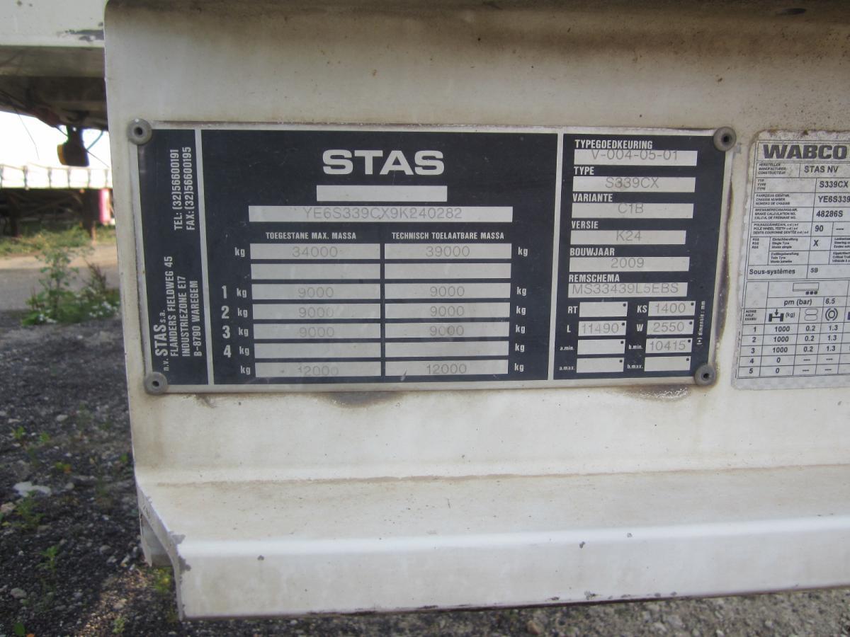 Kipper oplegger Stas