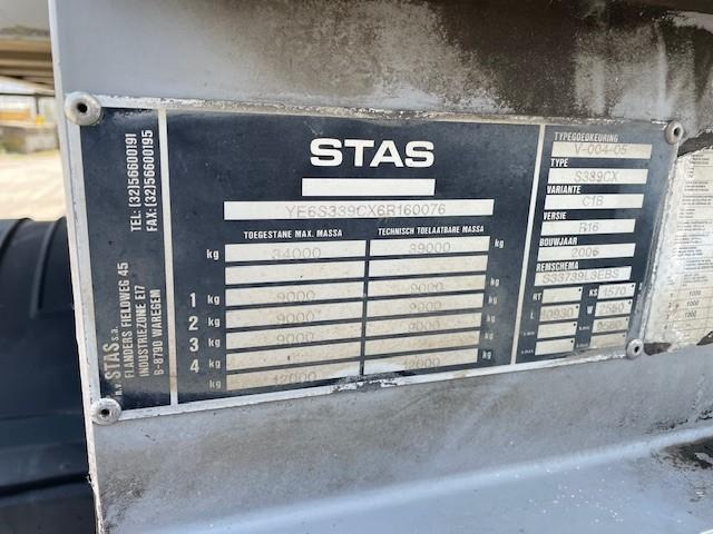 Kipper oplegger Stas