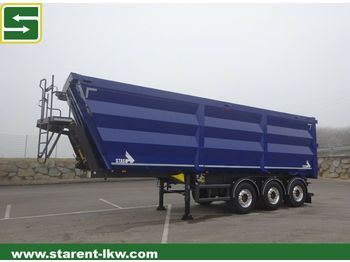 Kipper oplegger Stas 3 Achs Kipper S300CX 45m³, Liftachse, Podest